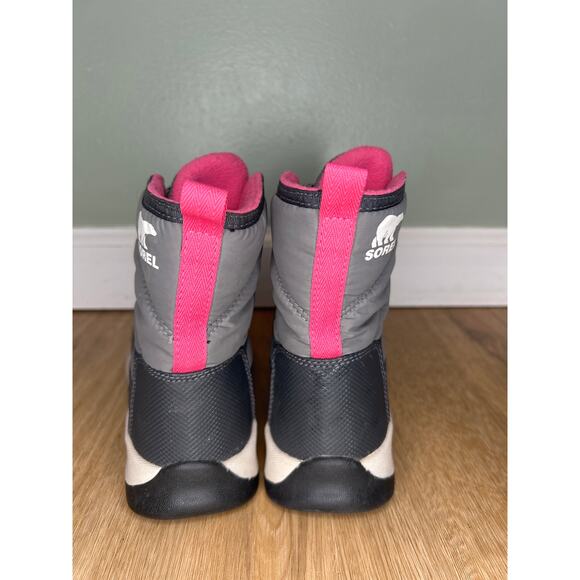 Sorel Kids Boots - Gray and Pink - Picture 5 of 9